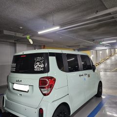 지하주차장 주차 성공