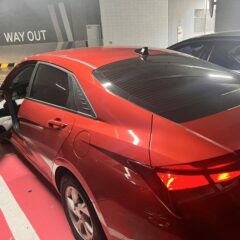 트럭 차선 긴장